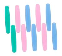 FRCOLOR Spremi Dentifricio Luminoso 10 Pezzi Set Estrusore Tubetti Riutilizzabile Pinza Per Dentifricio Dispenser Manuale Antispreco e Cosmetici Accessorio Bagno Per Uso Quotidiano