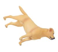 FRCOLOR Statua di Labrador Realistica in Plastica Riutilizzabile Decorazione da Interno ed Esterno per Casa Giardino e Scrivania Figura Animale Leggera e Dettagliata Ornamento per Arredo