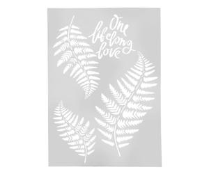 FRCOLOR Stencil di piante, stencil di foglie per dipingere sui muri