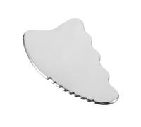 FRCOLOR Strumento Di Massaggio Guasha Acciaio Inossidabile Utile Per Massaggi e Scraping Del Viso Compatto e Facile Da Trasportare Ottimo Per Rilassare Muscoli e La Circolazione