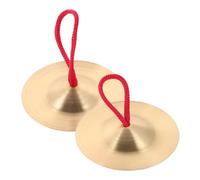 FRCOLOR Strumento Musicale per Ragazzo Ragazza Piatti Piccoli Strumento Percussione per Educazione Musicale Precoce Sviluppo Abilità Sociali Suono Nitido Design Ispirato Cooperazione