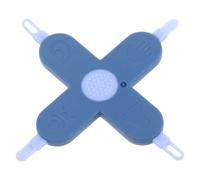 FRCOLOR Strumento per Cura Ragazzo Ragazza Pulizia Sicura di Naso e Orecchie Sollievo Congestione Nasale Design Croce per Uso Facile Accessorio Essenziale per Genitori Blu