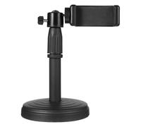 FRCOLOR Supporto Cellulare Regolabile e Rotante Sostegno Portatile per Telefono e Tablet Cavalletto Smartphone Compatto per Casa e Ufficio