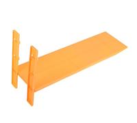 FRCOLOR Supporto Didattico per Piano Inclinato in Plastica Trasparente con Doppio Supporto, Scala Graduata per Esperimenti di Fisica e Matematica, Strumento Educativo per Scuole