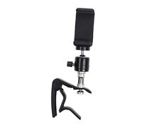 FRCOLOR Supporto per Cellulare da Chitarra con Clip Capotasto in Metallo Porta Smartphone per Chitarra Acustica ed Elettrica Supporto per Spartiti Musicali per Musicisti di Ukulele e Basso