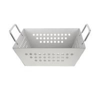 FRCOLOR Supporto per cestello per Pietre da Sauna, Supporto in Acciaio | Cestino porta pietre da sauna da 25 cm, contenitore multiuso per stufa a legna, accessorio per sauna domestica e campeggio.