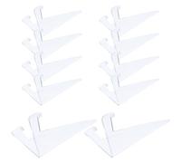 FRCOLOR Supporto per da Gioco 10 in Plastica Trasparente Cavalletto Espositore Delicato per e d'Arte, per Ufficio e Vetrina