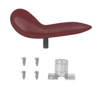 FRCOLOR Supporto per Fagotto Ergonomico Rosso con Base Smontabile e Viti di Fissaggio Antiruggine e Resistente per Riposo Dita e Sollievo Affaticamento Polso