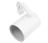 FRCOLOR Supporto per Faretto Par30 LED Attacco E27, Ferro Bianco