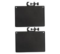 FRCOLOR Supporto per Microfono Morsetto Regolabile e Vassoio Porta Accessori 24X175 CM Set 2 Pezzi per Trasmissione in Diretta Compatibile Scheda Audio e Smartphone Stabile e