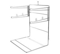 FRCOLOR Supporto per sacchetti di plastica, porta sacchetti della spesa in | Porta sacchetti rinforzato per magliette, dispenser per sacchetti della spesa per negozi di alimentari e altri esercizi