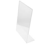 FRCOLOR Supporto per Tavola Inclinata Acrilica Multifunzione Trasparente, Tavolo da Disegno Portatile per Scrittura e Pittura Domestica, Base Compatta Antiscivolo per Studenti