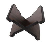 FRCOLOR Supporto per Tongue Drum in Legno Mini Stand Compatto per Esposizione e Trasporto di Handpan e Percussioni Base Stabile e Portatile per Strumenti Musicali