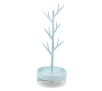 FRCOLOR Supporto Porta Gioielli e Organizer da Tavolo, Porta Anelli per Collana con Motivo a Rami Chiari, Salvaspazio per Casa e Hotel, Robusto e Versatile in Materiale Durevole,