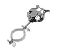 FRCOLOR Supporto Spartiti Lira in Lega per Clarinetto e Oboe, Clip Musicale Regolabile, Leggero e Portatile per Banda Musicale e Marcia, Morsetto Robusto per Cartelle Musicali