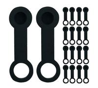 FRCOLOR Tappi in Gomma per Valvole di Spurgo Freni Auto e Moto, Set da 25 Pezzi, Copertura Antipolvere Resistente per Raccordi Freno, Protezione Pompa Freno per Manutenzione Veicoli