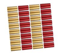 FRCOLOR Tappi Termoretraibili per Bottiglie di Vino, 400 Pezzi, 200 Rossi e 200 Dorati, PVC, per Collo di Bottiglie, per Cantine