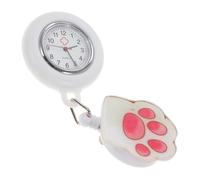 FRCOLOR Tavolo appeso silicone accessori infermieristici per infermieri Gli infermieri guardano Orologi careri guarda il dottore orologio con movimento quarzo bianca