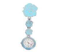 FRCOLOR tavolo dell'infermiere medico orologio da infermiere orologi da tasca Signore orologi infermieristici per le donne orologio da infermiera in metallo Specchio di ordinario Blu