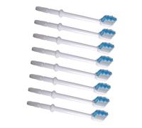 FRCOLOR Testine Di Ricambio Per Irrigatore Orale e Stuzzicadenti Ad Acqua 8 Pezzi, Accessori Compatibili Idropulsori, Pulizia Interdental e Bordo Gengivale Per Uso Familiare