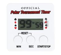 FRCOLOR Timer Party 99 per Minuti Rovescia alla a Secondi e 59 Fino Poker Elettronico Compatto Leggero Design Pratico e Aspetto Raffinato , Temporizzatore Digitale Conto Giochi