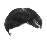 FRCOLOR Topper Uomo Corto Traspirante Sostituzione Naturale per Diradamento Leggero e Confortevole Facile Fissare e Modellare Integrato per Naturale