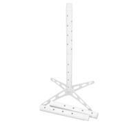 FRCOLOR Triangolare per Albero di Palloncini in Bianco Stabile | Base Allargata, Riutilizzabile e Leggera, per Decorazioni Festa Compleanno e Scenari Natalizi