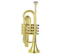 FRCOLOR Tromba per Realistico con Design Strumento Musicale per Performance e Giochi Educativi Prop Riutilizzabile per Palco Compleanno