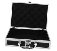 FRCOLOR Valigetta Portautensili in Lega Di Alluminio Chiusura Di Sicurezza, Custodia Multifunzionale Portatile, Maniglia Rinforzata Per Uso Professionale e Personale