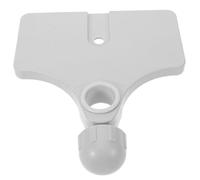 FRCOLOR Vassoio in Plastica Per Supporto Per Infusione Piastra Di Stoccaggio Per Supporto Flebo Vassoio Di Stoccaggio in Abs Resistente Cadute Comodo Per Medici e Pazienti