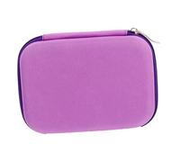 FRCOLOR Viola 1 Pc borsa per la conservazione degli oli essenziali mini valigia contenitori da viaggio cosmetici borse Borsa da viaggio mini custodia piccolo staffa corazza dura
