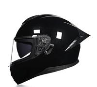 Frcychri Casco Modulare Integrale Moto - Omologato ECE, con Doppia Visiera Girevole Anti-Nebbia, Fodera Rimovibile, Unisex Scooter MTB Moto Elettrica Bici Urbana E,2X-Large