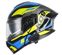 Frcychri Casco Modulare Moto con Bluetooth, Casco Integrale Moto Conforme alle Norme ECE, con Visiera Parasole, Casco da Moto con Apertura Frontale, Casco Moto Leggero Unisex Adulti B,Medium