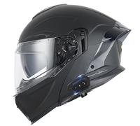 Frcychri Casco Modulare Moto con Bluetooth, Casco Integrale Moto Conforme alle Norme ECE, con Visiera Parasole, Casco da Moto con Apertura Frontale, Casco Moto Leggero Unisex Adulti M,X-Large