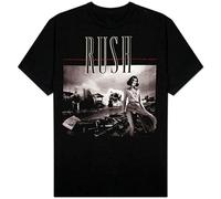 FRDE265wdx of William Burke Rush Permanent Waves Tshirt Black XL