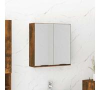 Frdhee Armadietto per lavabo, lavabo, lavabo da bagno, con specchio da bagno, 64 x 20 x 67 cm, per bagni, guest house e montaggio semplice