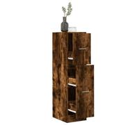 Frdhee Armadio comode, armadietto per farmacia, in legno da 30 x 41 x 118 cm, per garage, ufficio, camera da letto, montaggio semplice