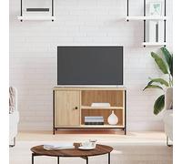 Frdhee Mobile TV alto per il soggiorno, 80 x 40 x 50 cm, in legno per sala da pranzo, camera da letto