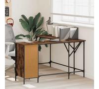 Frdhee Scrivania per bambini, 141 x 141 x 75 cm, materiale in legno, per ufficio, studio, camera da letto