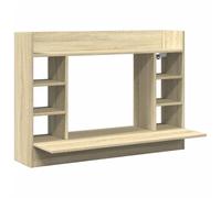 Frdhee Scrivania per bambini, piccola scrivania per computer, in legno di quercia, 105 x 48 x 75 cm, scrivania per camera da letto, ufficio, sala di apprendimento