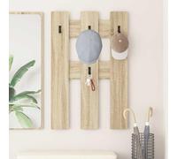 Frdhee Set di mensole sospese da parete, in quercia, 65 x 3 x 100 cm, per soggiorno, camera da letto, studio, versatile