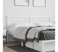 Frdhee Testata Letto Testiera Moderna, Decorativa per Camera da letto, Testiera in Metallo Bianco 180 cm Per Accessori Letto, Camera da letto, Telaio Letto, Montaggio Facile