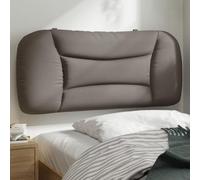 Frdhee Testiera posteriore per camera da letto, cuscino per testiera Hvar, tortora, 80 cm, in tessuto, schienale per bambini, ragazzi e adulti