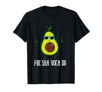 Fre Shavacado Divertente Avocado Meme Amante del Cibo Umorismo Gioco di Parole Maglietta
