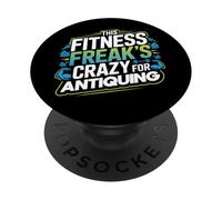 Freak del fitness ossessionato da reperti antichi e vintage PopSockets PopGrip Adesivo