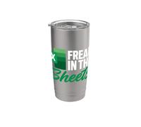 Freak in The Sheets, Accountant Funny Spreadsheet Excel Bicchiere termico in acciaio inox doppia parete