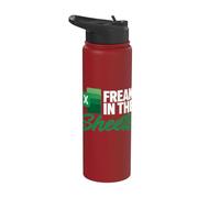 Freak in The Sheets, Accountant Funny Spreadsheet Excel Stainless Steel Insulated Water Bottle