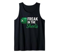 Freak in The Sheets, Contabile Divertente Foglio di calcolo Excel Canotta
