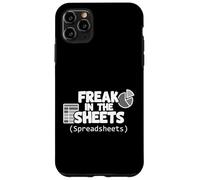 Freak In The Sheets Fogli Di Calcolo Analista Dati Umorismo Custodia per iPhone 11 Pro Max