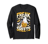 Freak in The Sheets Halloween Ghost Punk Rock Zucca Maglia a Manica